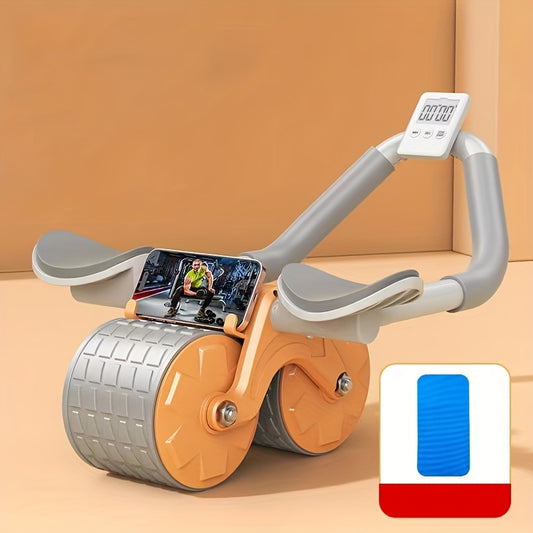 "Get Fit and Toned with the Abdominal Exercise Roller - Includes Elbow Support and Timer!"