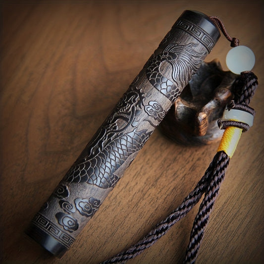 "1pc Sandalwood Creative Charging Electric Lighter - Foldable Design, Smoking Accessories"